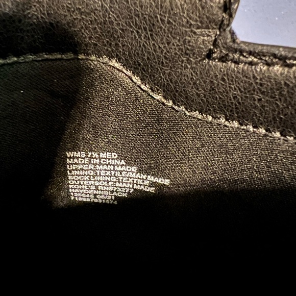 Croft & Barrow Size 7 1/2M Black Boots EUC - Picture 9 of 9